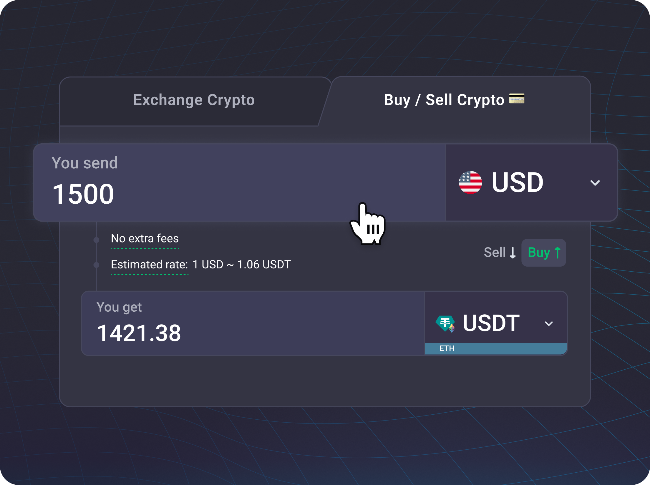 Example screen