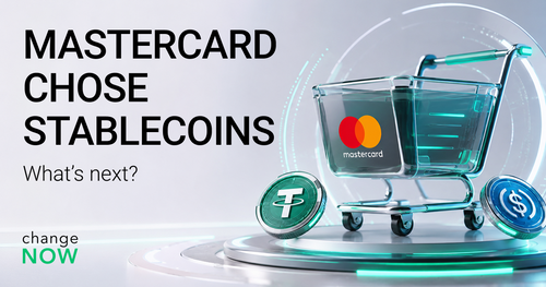 Mastercard stablecoin settlement announcement — crypto payments becoming mainstream in 2026